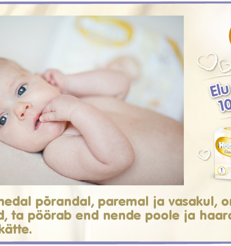 Huggies® Elite Soft esitleb: Beebi 100 esimest elupäeva (70. päev)