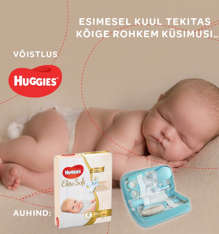 HUGGIES esitleb: vasta küsimusele ja võida!