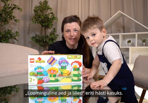 Õpime, mängime ja areneme koos loomingulise lilleaiaga!