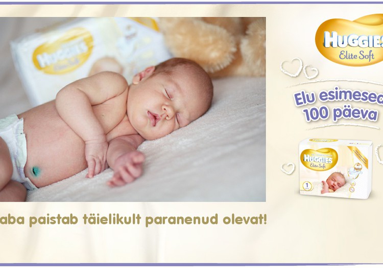 Huggies® Elite Soft esitleb: Beebi 100 esimest elupäeva (20. päev)