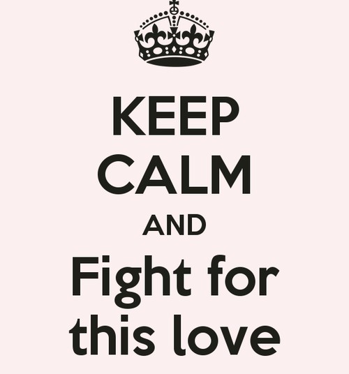 Minu armastuse meloodia: Fight for this love
