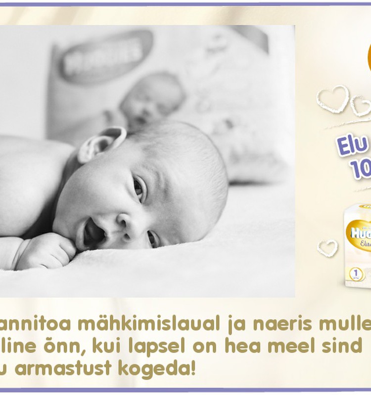 Huggies® Elite Soft esitleb: Beebi 100 esimest elupäeva (39. päev)