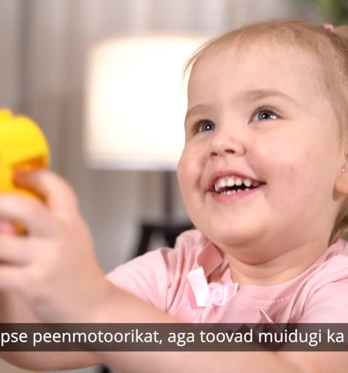 Õpime tundma igapäevaseid esemeid ja sorteerima kujundeid koos Lego komplektiga Kutsikamaja