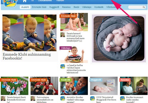 Õpetus: Kuidas lisada artiklit/fotoblogi/videot Emmede Klubi lehele?