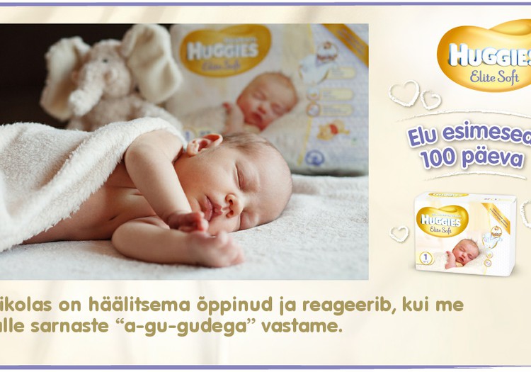 Huggies® Elite Soft esitleb: Beebi 100 esimest elupäeva (22. päev)