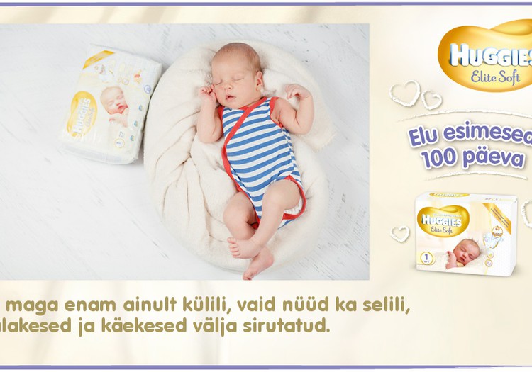 Huggies® Elite Soft esitleb: Beebi 100 esimest elupäeva (21. päev)