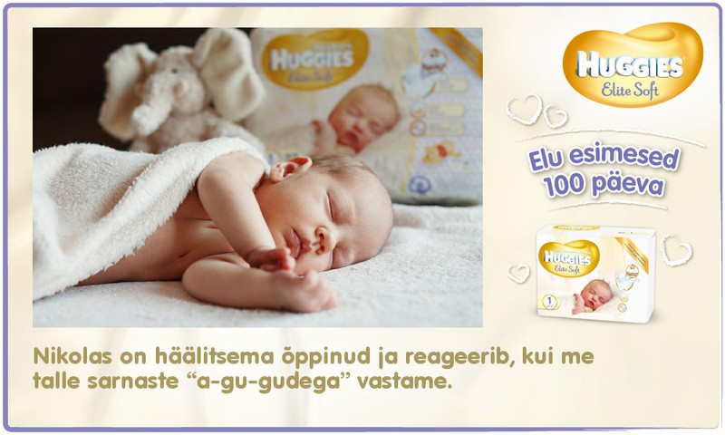 Huggies® Elite Soft esitleb: Beebi 100 esimest elupäeva (22. päev)