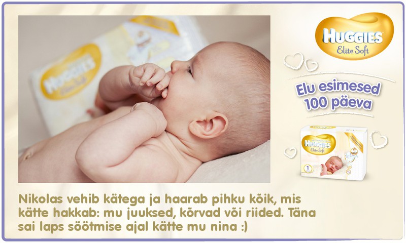 Huggies® Elite Soft esitleb: Beebi 100 esimest elupäeva (60. päev)