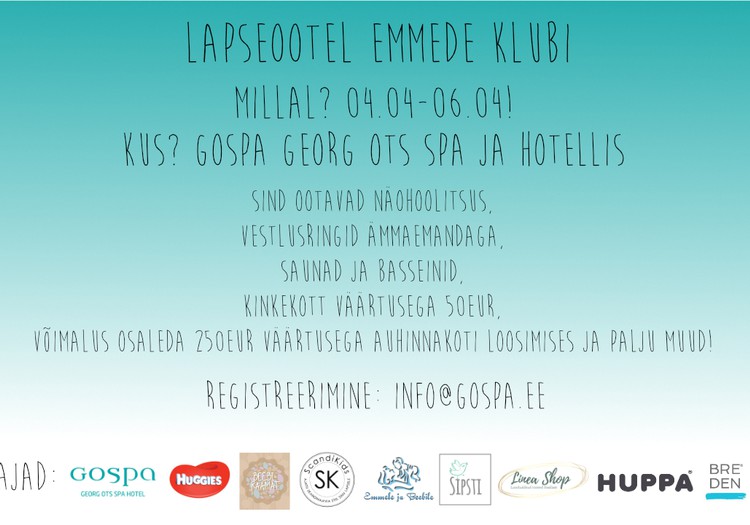 GOSPA ja Emmede Klubi esitlevad: Lapseootel emmede klubi!