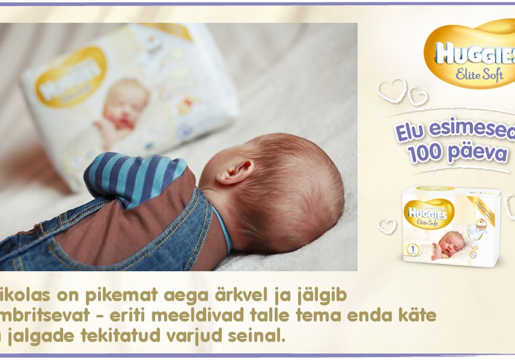 Huggies® Elite Soft esitleb: Beebi 100 esimest elupäeva (29. päev)