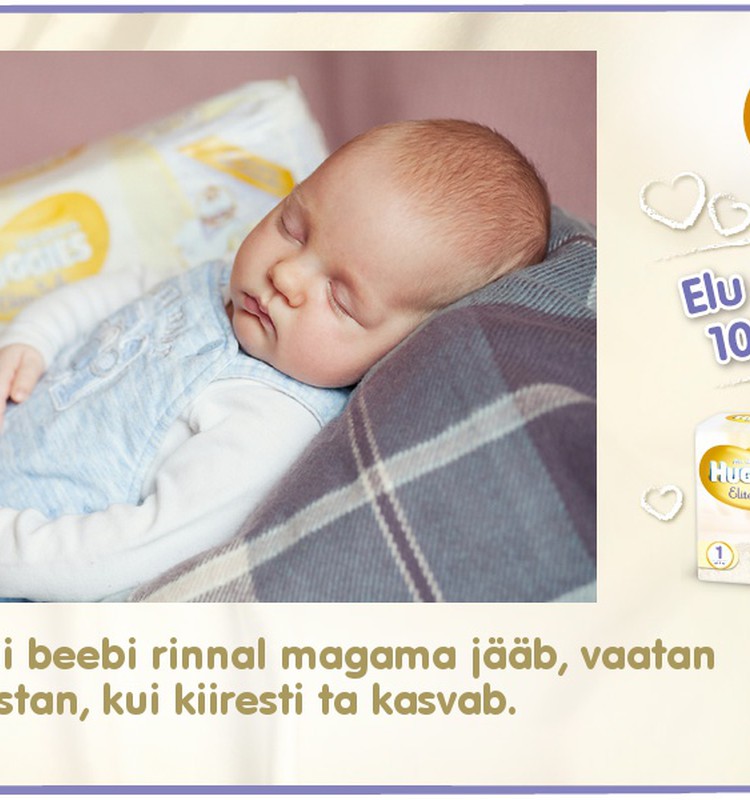 Huggies® Elite Soft esitleb: Beebi 100 esimest elupäeva (53. päev)