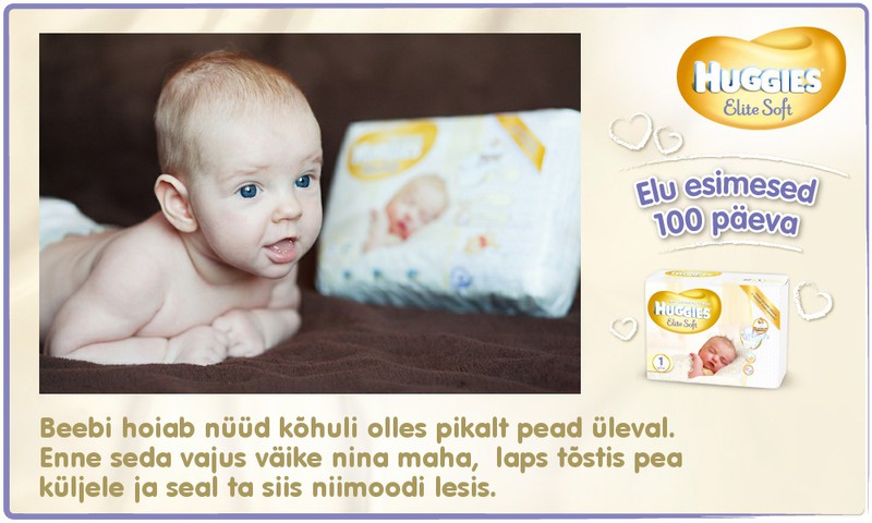 Huggies® Elite Soft esitleb: Beebi 100 esimest elupäeva (64. päev)