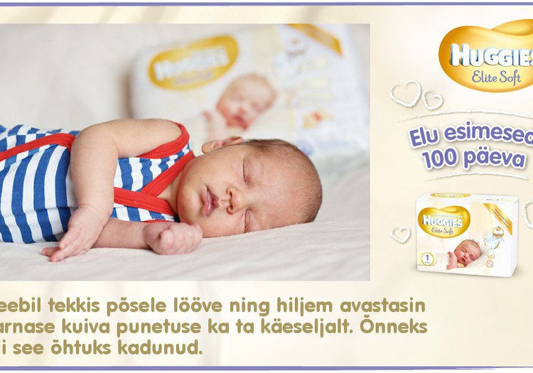 Huggies® Elite Soft esitleb: Beebi 100 esimest elupäeva (10. päev)