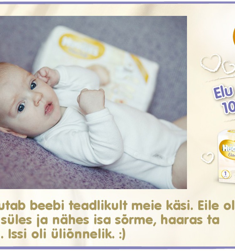 Huggies® Elite Soft esitleb: Beebi 100 esimest elupäeva (80. päev)