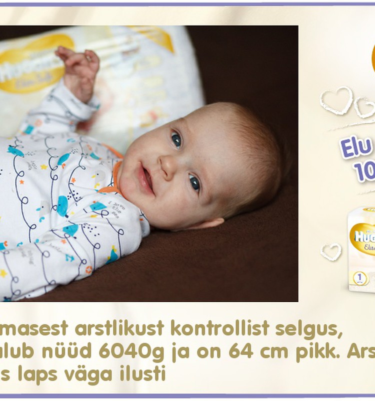 Huggies® Elite Soft esitleb: Beebi 100 esimest elupäeva (98. päev)