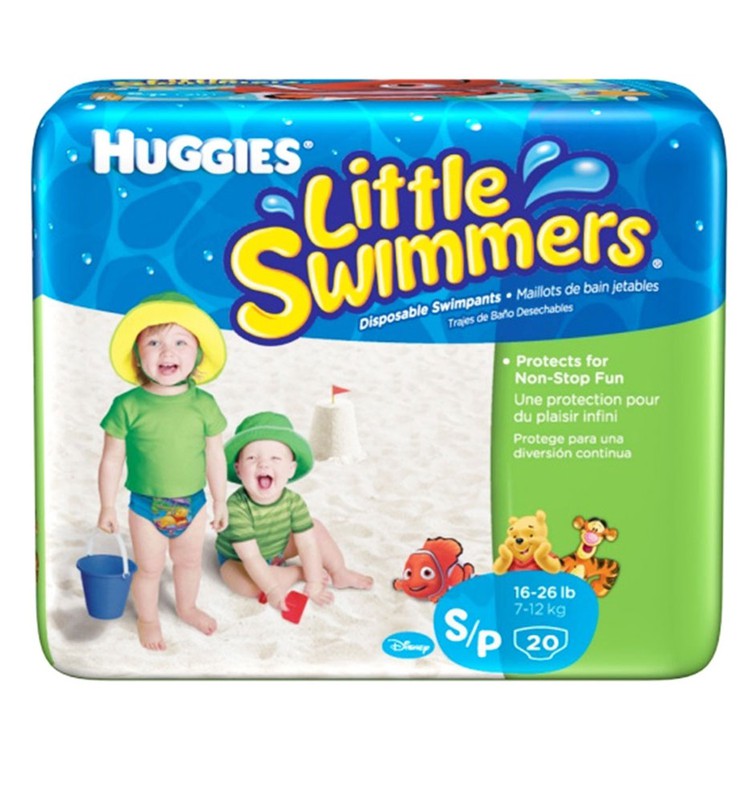 Suvine ujumine suures meres koos Huggies ® Little Swimmers ® püksmähkmetega!