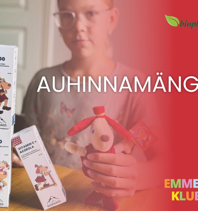#AUHINNAMÄNG! Kas teie pere juba võtab vitamiine?