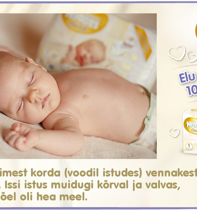 Huggies® Elite Soft esitleb: Beebi 100 esimest elupäeva (47. päev)