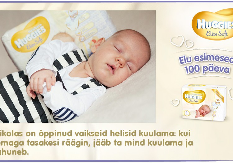 Huggies® Elite Soft esitleb: Beebi 100 esimest elupäeva (51. päev)