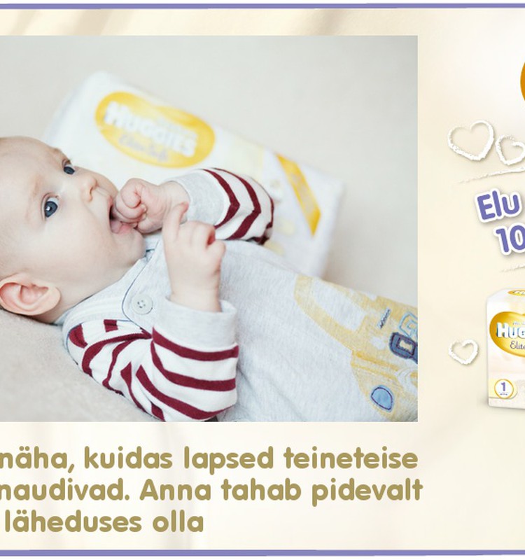 Huggies® Elite Soft esitleb: Beebi 100 esimest elupäeva (82. päev)