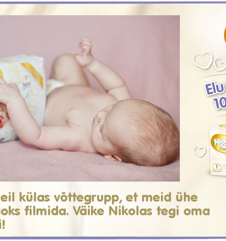 Huggies® Elite Soft esitleb: Beebi 100 esimest elupäeva (92. päev)