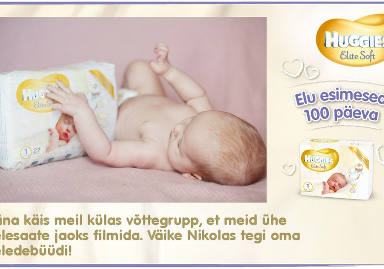 Huggies® Elite Soft esitleb: Beebi 100 esimest elupäeva (92. päev)