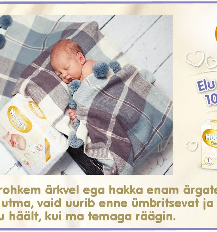 Huggies® Elite Soft esitleb: Beebi 100 esimest elupäeva (6. päev)