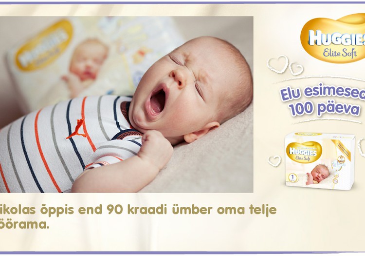 Huggies® Elite Soft esitleb: Beebi 100 esimest elupäeva (57. päev)