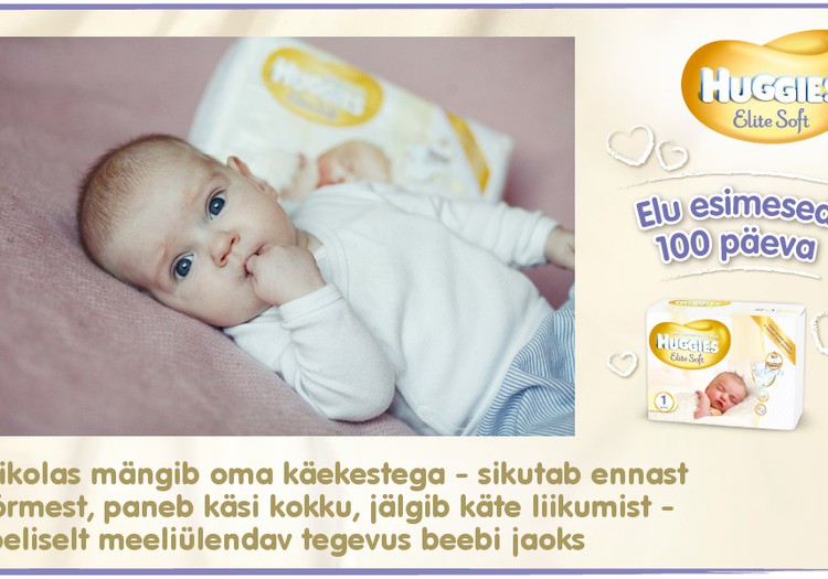 Huggies® Elite Soft esitleb: Beebi 100 esimest elupäeva (87. päev)