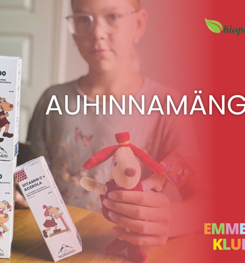 #AUHINNAMÄNG! Kas teie pere juba võtab vitamiine?