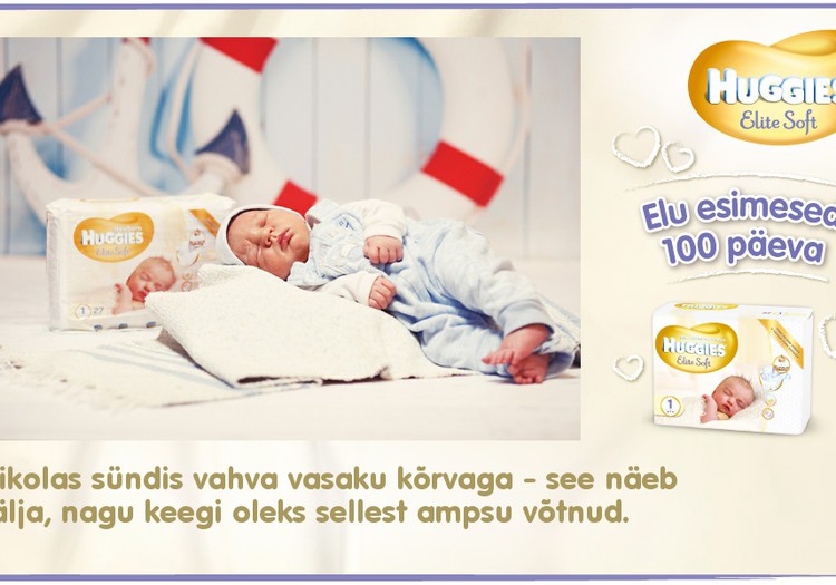 Huggies® Elite Soft esitleb: Beebi 100 esimest elupäeva (4. päev)