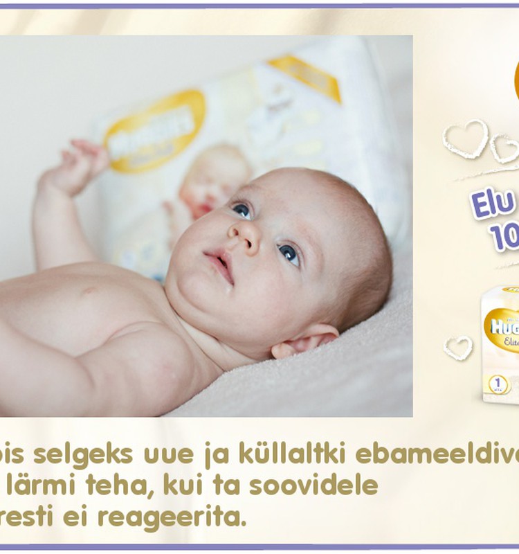 Huggies® Elite Soft esitleb: Beebi 100 esimest elupäeva (62. päev)