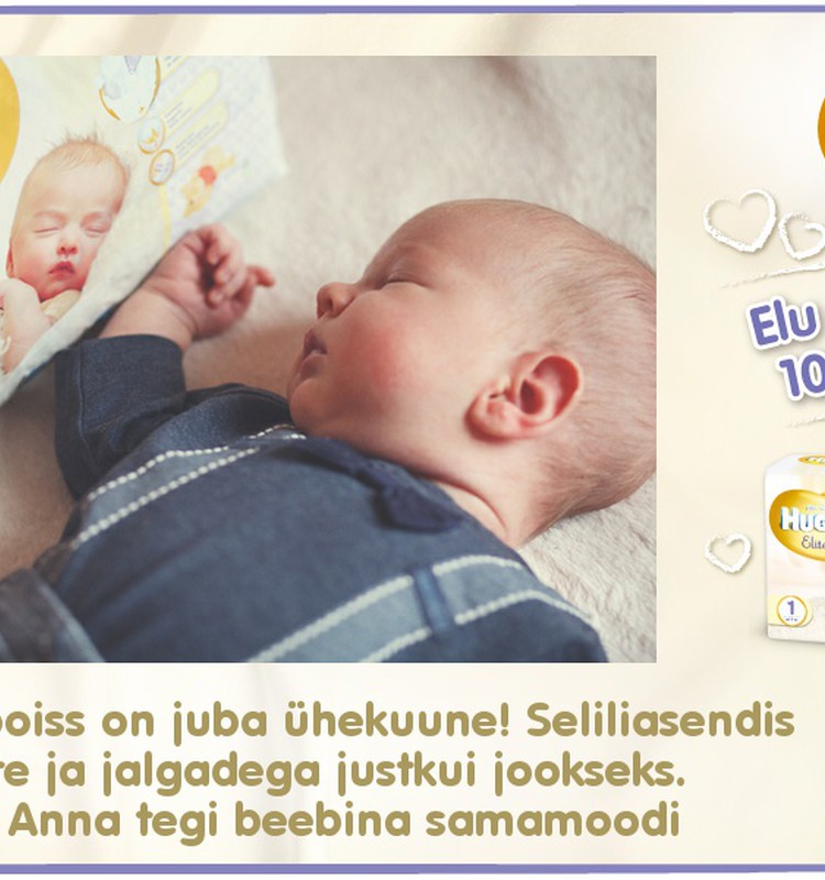 Huggies® Elite Soft esitleb: Beebi 100 esimest elupäeva (32. päev)