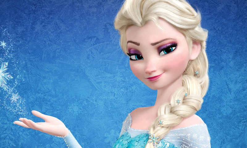 Disney keelas Elsa ja Olafi pildiga lastešampuse