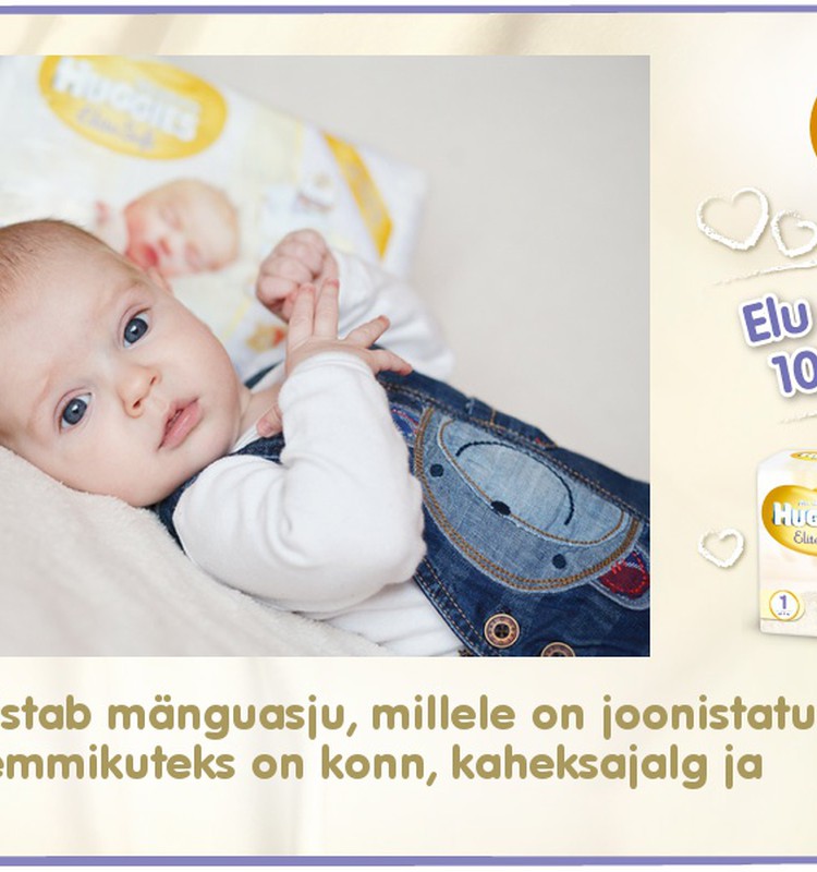 Huggies® Elite Soft esitleb: Beebi 100 esimest elupäeva (89. päev)