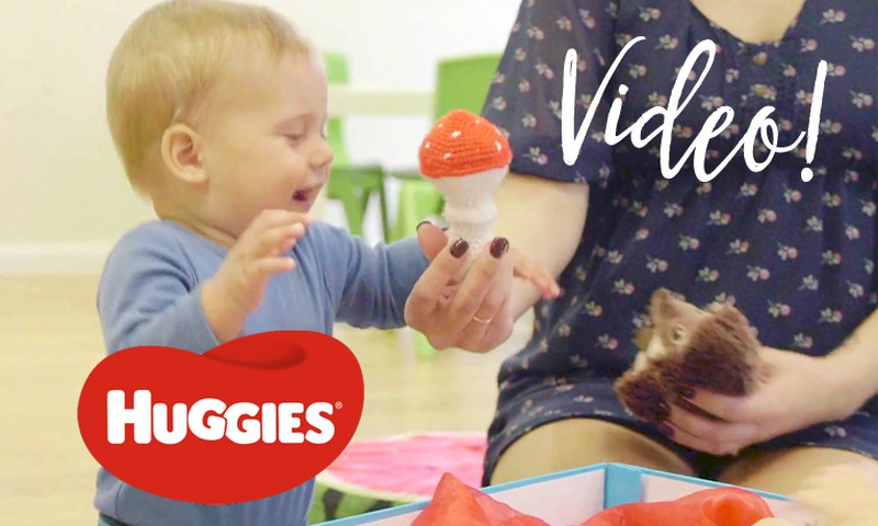 VIDEO! 8-12 kuu vanuse lapsega mängimine