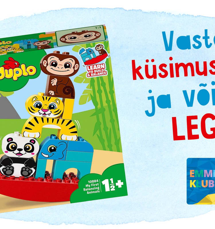 Vasta küsimustele ja võida LEGO!