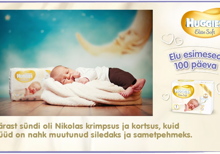 Huggies® Elite Soft esitleb: Beebi 100 esimest elupäeva (5. päev)