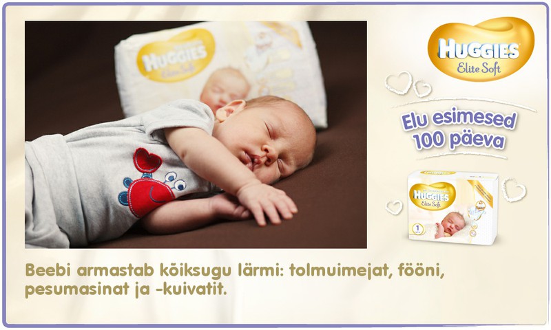 Huggies® Elite Soft esitleb: Beebi 100 esimest elupäeva (26. päev)