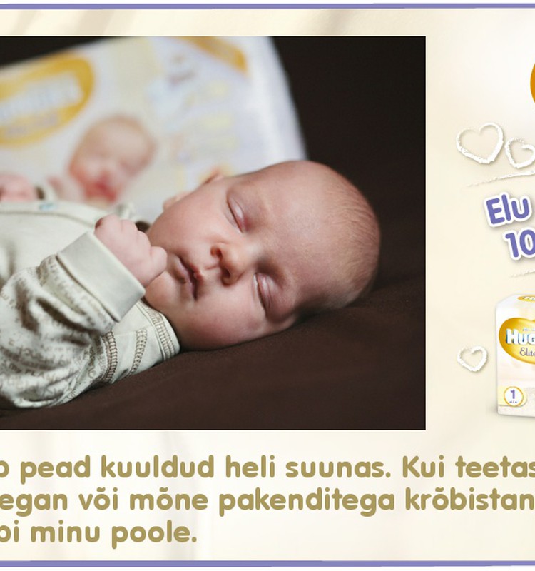 Huggies® Elite Soft esitleb: Beebi 100 esimest elupäeva (34. päev)