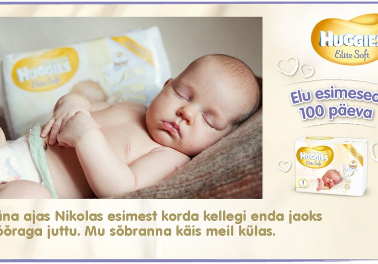 Huggies® Elite Soft esitleb: Beebi 100 esimest elupäeva (59. päev)