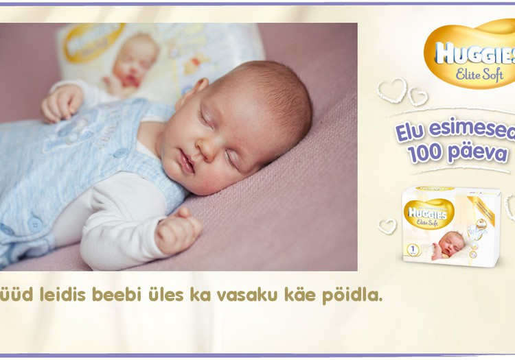 Huggies® Elite Soft esitleb: Beebi 100 esimest elupäeva (49. päev)