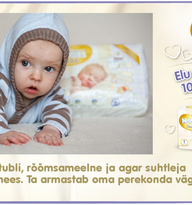 Huggies® Elite Soft esitleb: Beebi 100 esimest elupäeva (100. päev)